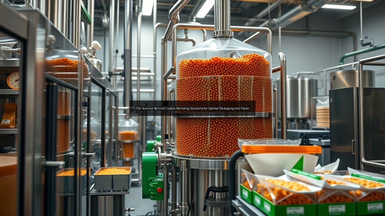 flexible packaging blends batch production custom blends packaging
